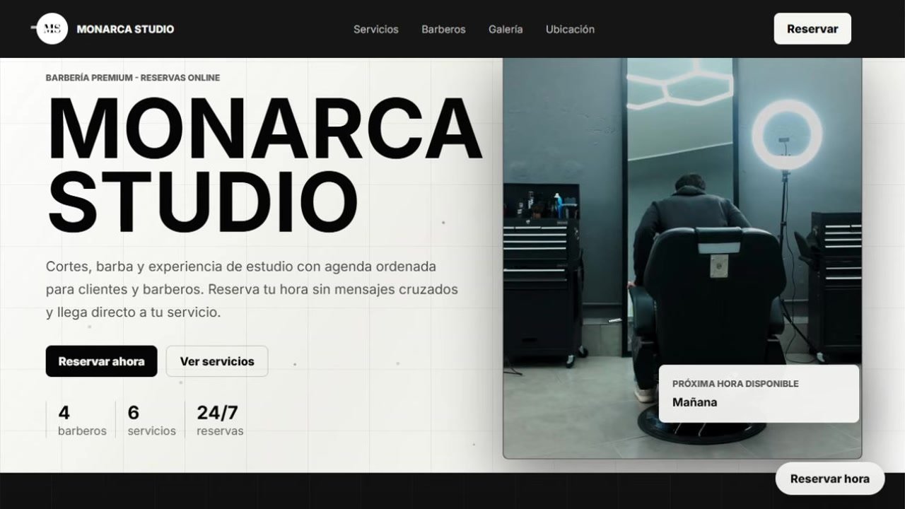 Web de Monarca Studio